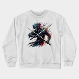 Lonely Black Ronin Crewneck Sweatshirt